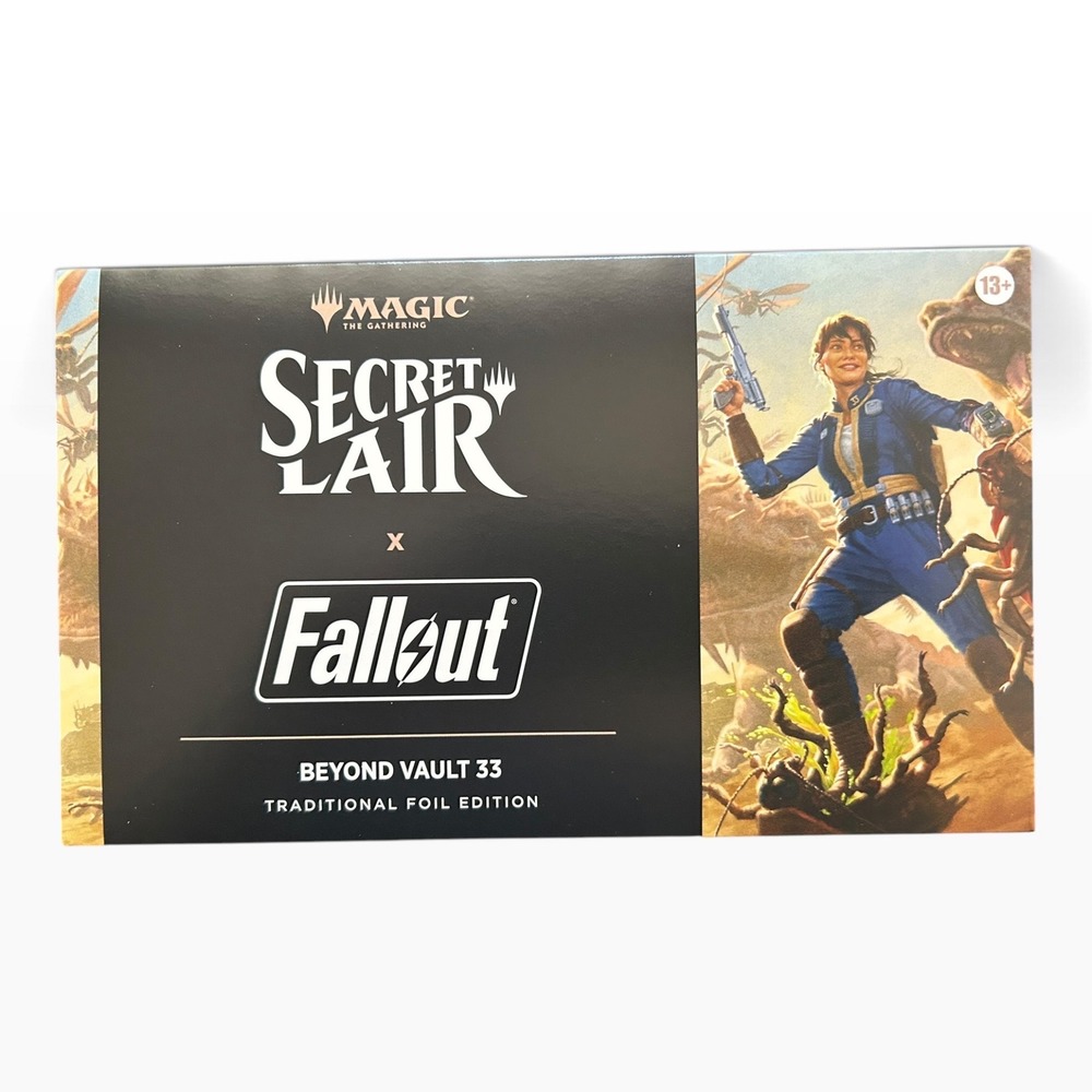 Magic The Gathering Secret Lair x Fallout Beyond Vault 33 Foil Edition NEW